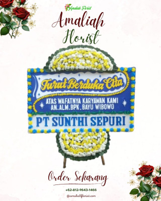 Papan Bunga Duka di Dukuhseti