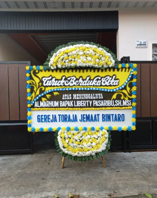 Papan Bunga Duka di Dukuhseti